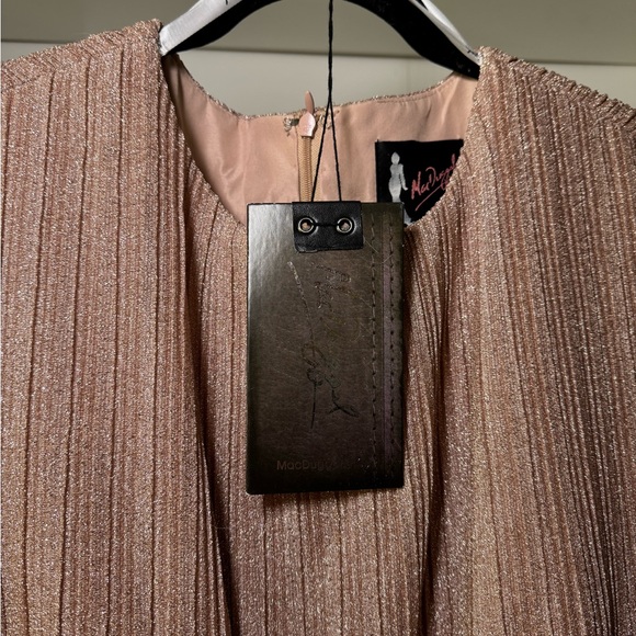 Mac Duggal Long Glitter A-Line Dress Style 30700 - Picture 9 of 12